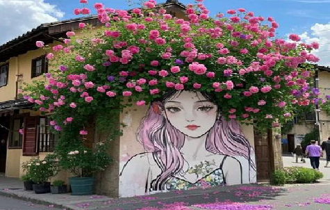 浦北怎么设计网红打卡墙绘