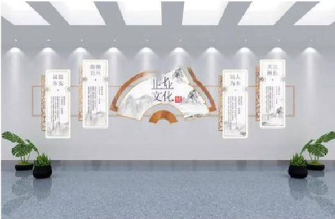 浦北企业文化墙设计的核心要素。