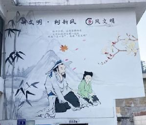 浦北分享几个墙绘保养知识。