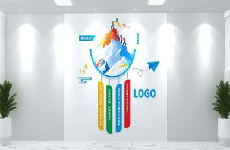 浦北公司企业形象墙的工艺材料有哪些？